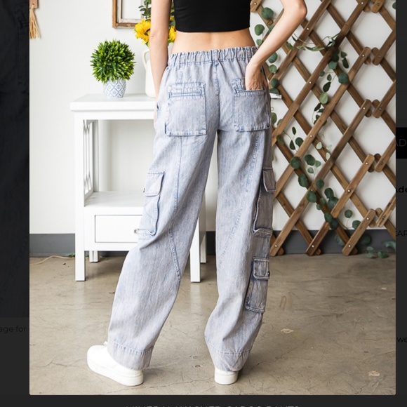 OLi and Hali “ Zion Canyon 2” Oli & Hali Cargo Pants Jeans Relaxed Fit SR10 - Picture 2 of 8